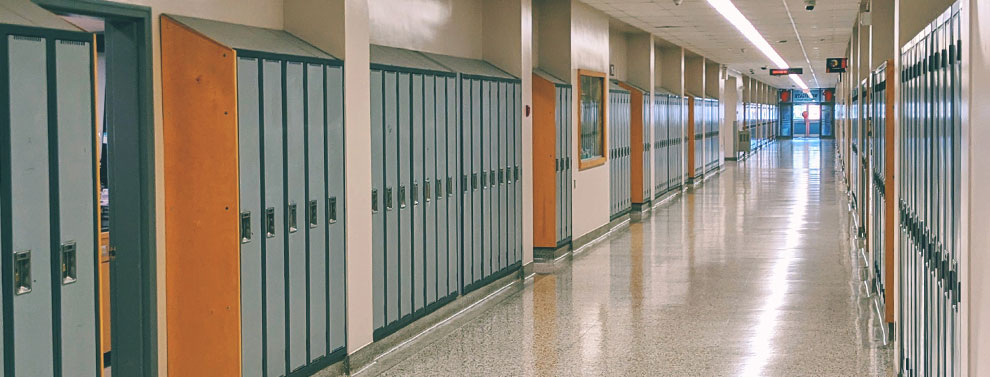 Secondary hallway