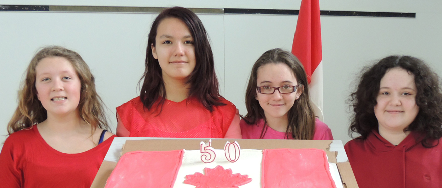 Kingsway salutes Canadian Flag